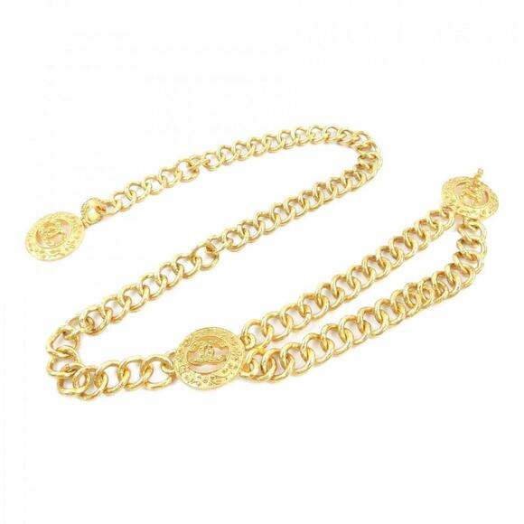 CHANEL Gold Belt - Picture 1 of 4